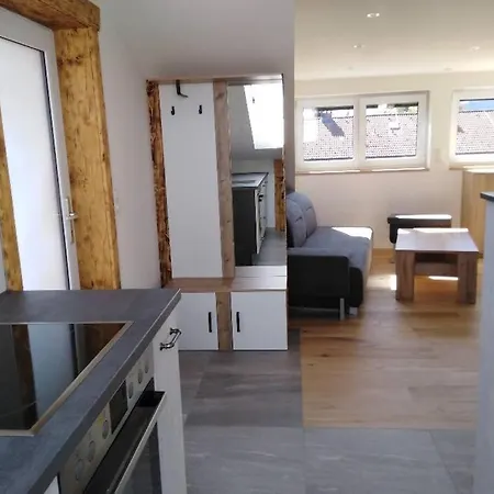 Komplette Dachwohnung Mit Balkon Und Bergblick Sonthofen Exterior photo