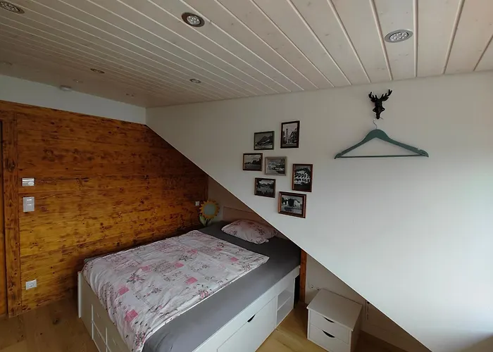 Komplette Dachwohnung Mit Balkon Und Bergblick